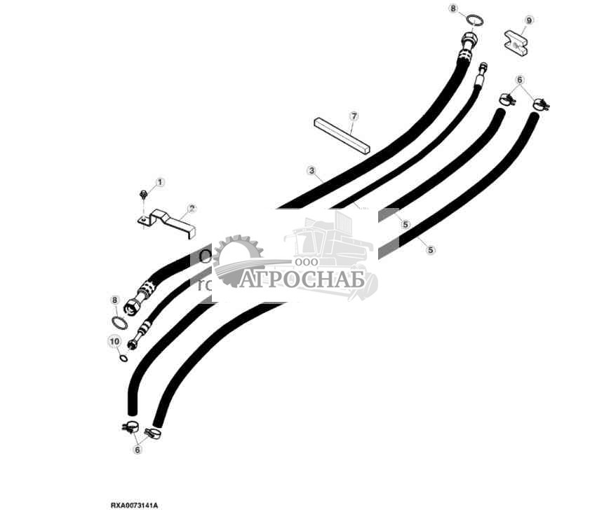 Трубопроводы хладагента 